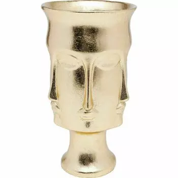 Ваза декоративная Джаспер, 21 х 37 х 21 см, золотая