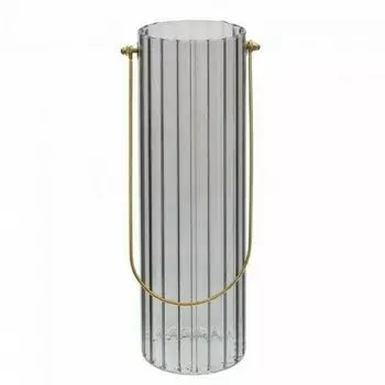 Ваза Remeco, 12 х 11 х 30 см, серая