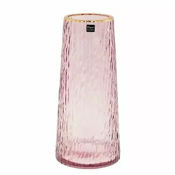 Ваза Remeco, 13 х 13 х 27,5 см, розовая L13 W13 H27,5 см розовая