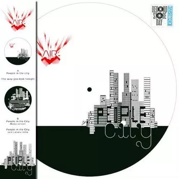 Виниловая пластинка AIR - People In The City (Limited 12") (RSD2021/Limited Picture Vinyl) LP