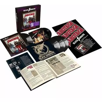 Виниловая пластинка Black Sabbath – Sabotage Super Deluxe 5LP