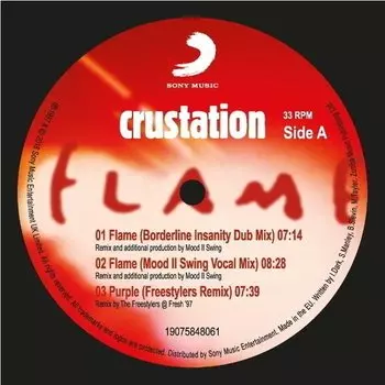 Виниловая пластинка Crustation - Flame (12" Vinyl Single)