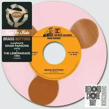 Виниловая пластинка Gram Parsons/Lemonheads Sxs - Brass Buttons
