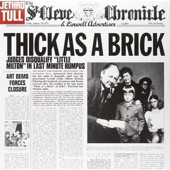 Виниловая пластинка Jethro Tull - Thick As A Brick LP