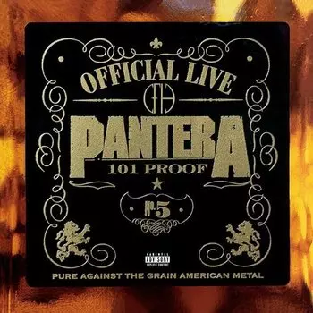 Виниловая пластинка Pantera - Official Live 101 Proof