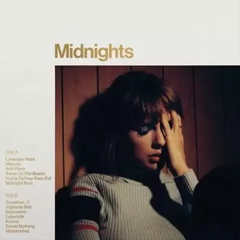 Виниловая пластинка Taylor Swift - Midnights (Mahogany Marbled) LP