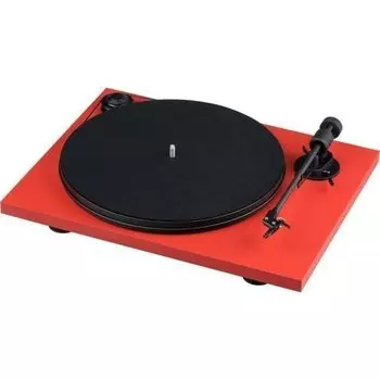 Виниловый проигрыватель Pro-Ject Primary E, красный