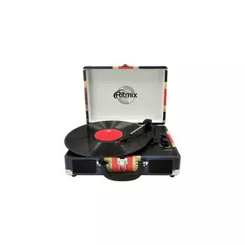 Виниловый проигрыватель Ritmix LP-120B black с Bluetooth