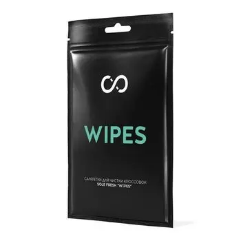 Влажные салфетки Sole Fresh Wipes, для чистки кроссовок