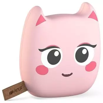 Внешний аккумулятор Hiper "Zoo Ice Cream" 8000 мАч, розовый