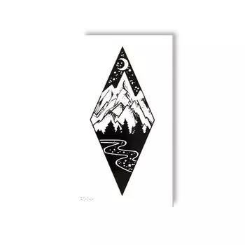 Временная татуировка Tattooshka мини "Путешествие в горы"