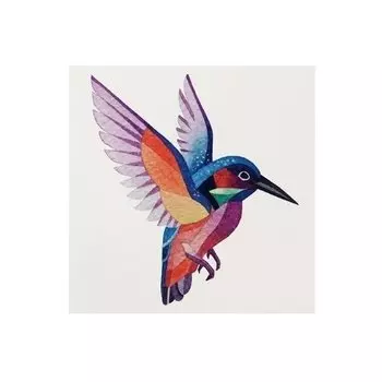 Временное тату "King fisher"