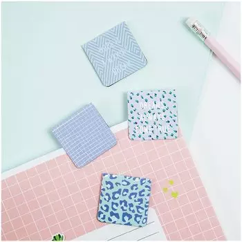 ​Закладки магнитные для книг Meshu Shape art, 4,5 х 18,5 см, 4 шт