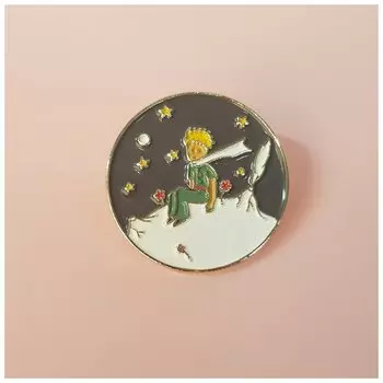 Значок эмалированный Подписные издания Маленький принц. Планета