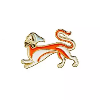 Значок эмалированный "Мантикора"