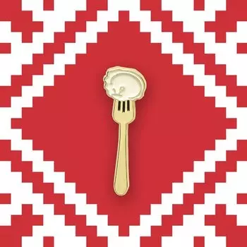 Значок металлический Heart Of Moscow Пельмень