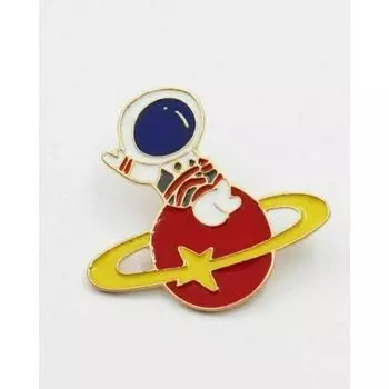 Значок металлический Krumpy Socks CosmoStar 2