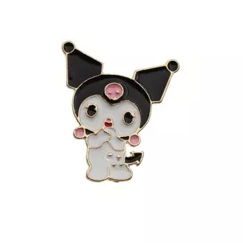 Значок металлический Krumpy Socks Ведьмочка Куроми