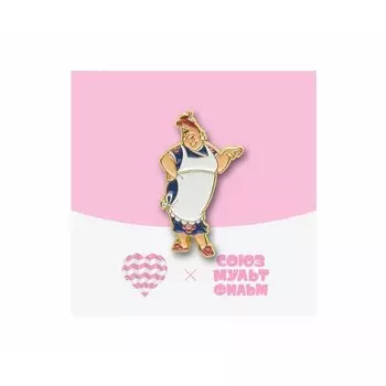 Значок металлический Heart Of Moscow Фрекен Бок