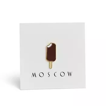 Значок металлический Heart Of Moscow Эскимо