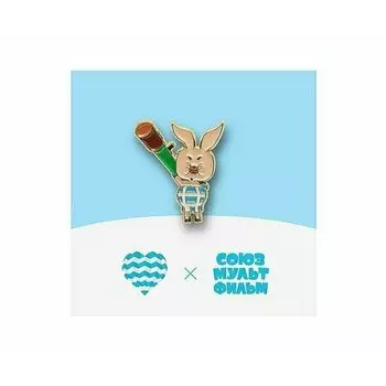 Значок металлический Heart Of Moscow Пятачок