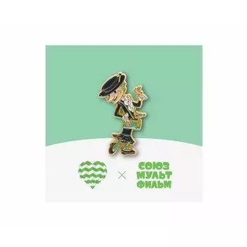 Значок металлический Heart Of Moscow Шапокляк