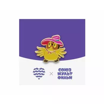 Значок металлический Heart Of Moscow Сова