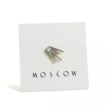 Значок металлический Heart Of Moscow Спутник