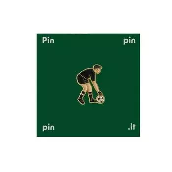 Значок металлический "Вратарь"