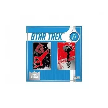 Значок Rubber Road Pin Kings Star Trek 1.2, набор из 2 шт
