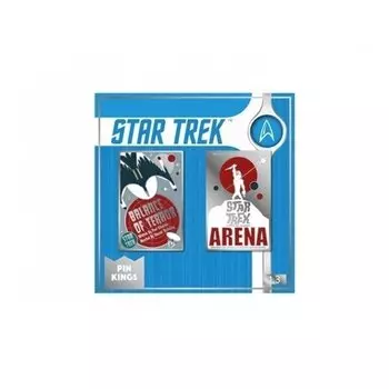 Значок Rubber Road Pin Kings Star Trek 1.3, набор из 2 шт