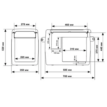 Автохолодильник Indel B TB51