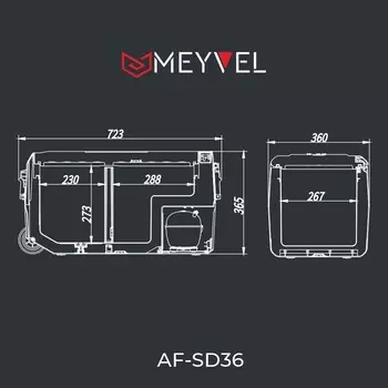 Автохолодильник Meyvel AF-SD36