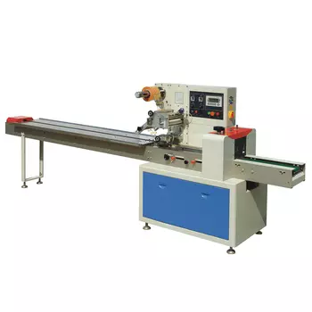 Автоматическая горизонтальная упаковочная машина Hualian Machinery DXDZ-250B (L65, S200, H40)