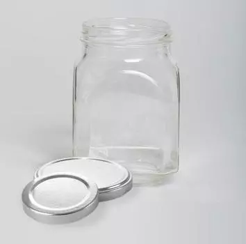 Банка для подачи 800мл 90*90мм h=140мм с крышкой Твист офф Resto (Россия)