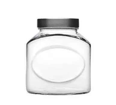 Банка для сыпучих прод. 1500мл 150*100*160мм с метал. крышкой Б Pasabahce | 80387