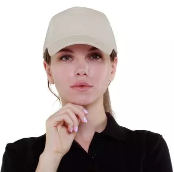 Бейсболка Resto бежевая