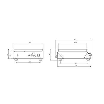 Блинница Grill Master Ф1БкрЭ 350 мм 21806