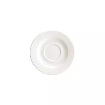Блюдце 120мм Bonna Loop White LOP02KT