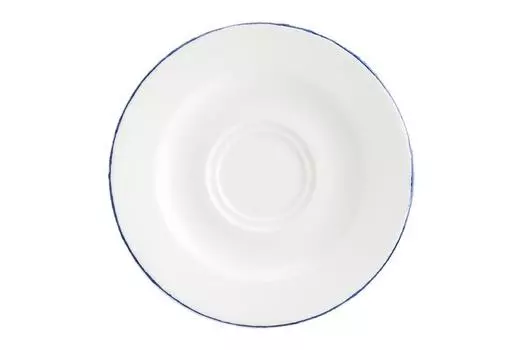 Блюдце 160мм синий край Bonna Retro E101RIT04CT