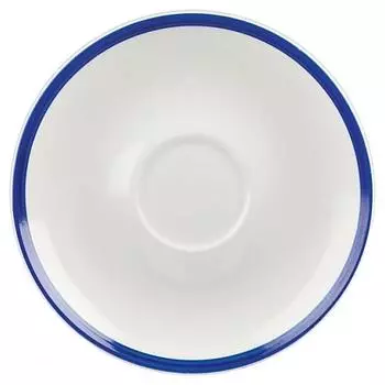 Блюдце Churchill WHBBBS61 | WHBBBS61 Super Vitrified Retro Blue