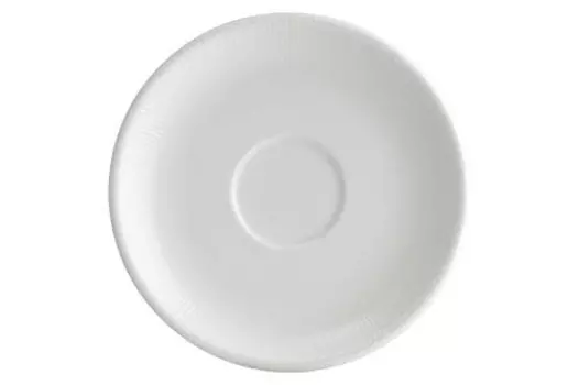 Блюдце d=120мм белый чашка 68422 Iris White Bonna Bonna | IRSWHGRM02KT