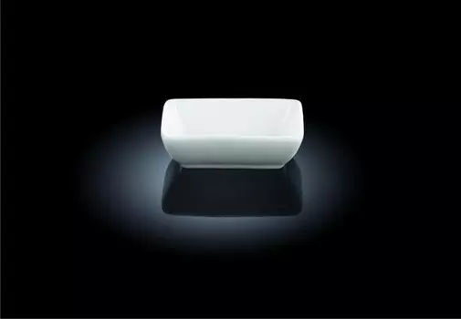 Блюдце для соуса 60*80мм 60мл прямоугольное Wilmax | 996012
