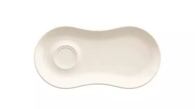 Блюдце для завтрака 250х120мм Bonna Gourmet White GRM01STB