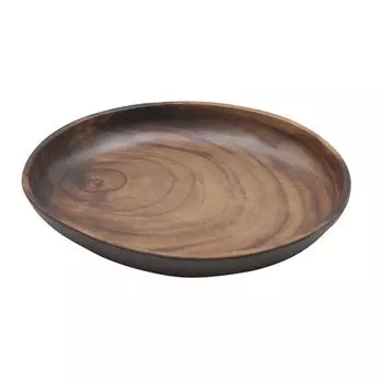 Блюдо 20,5х20х3см овальное 400мл African Wood 2 пластик меламин P.L. Proff Cuisine | S31408-TAI