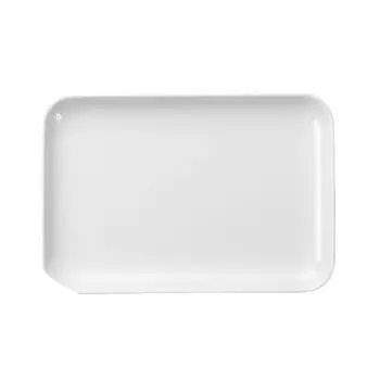 Блюдо 24,8х17,1х1,9см прямоуг. с бортом White пластик меламин P.L. Proff Cuisine | 5710