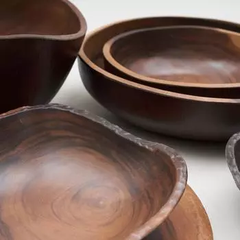 Блюдо 27,5х2,7см круглое African Wood 2 пластик меламин P.L. Proff Cuisine | F32011-TAI