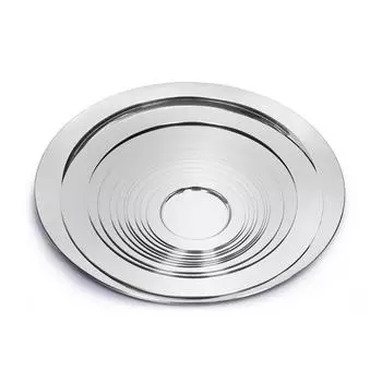 Блюдо круглое 10 Luxstahl RGS-PJ102 260мм нерж