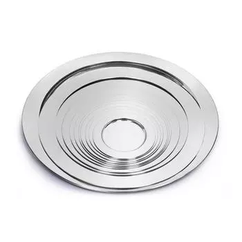 Блюдо круглое 11 Luxstahl RGS-PJ102 280мм нерж