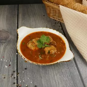 Блюдо круглое d 17см h3,2см 350мл с ручками Organica Grain P.L. Proff Cuisine | TX0270-H461